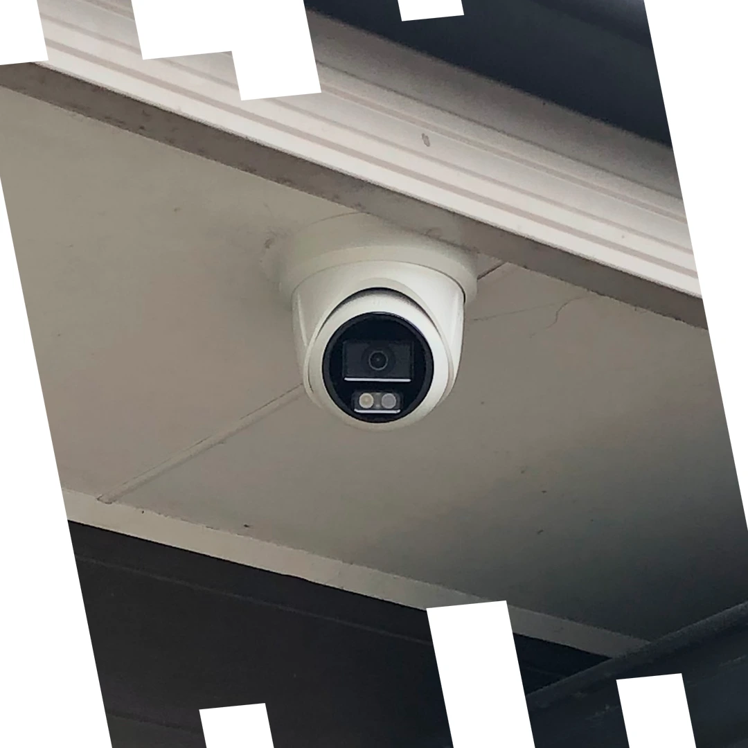 CCTV installation and camera positioning work