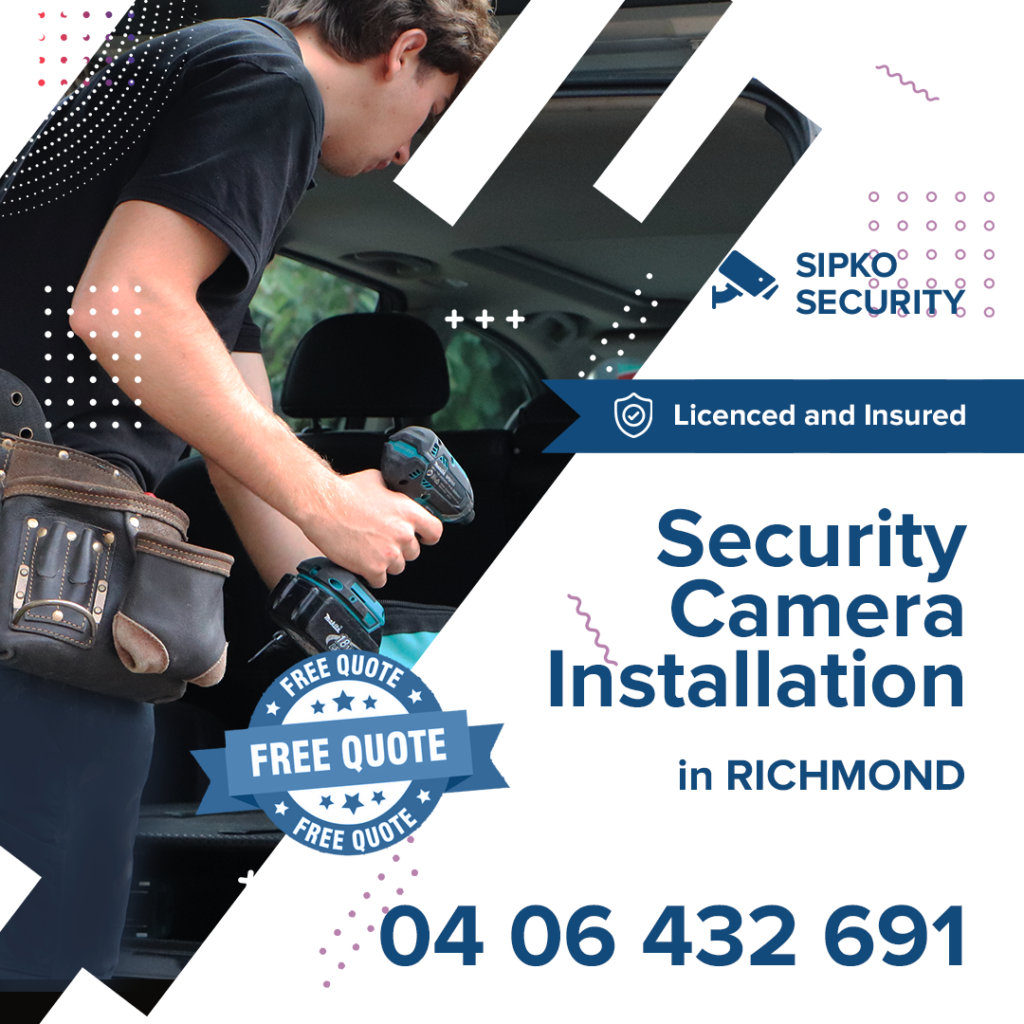 Richmond residential CCTV installation