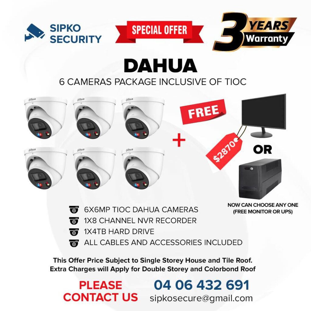 Dahua 6 cfmers