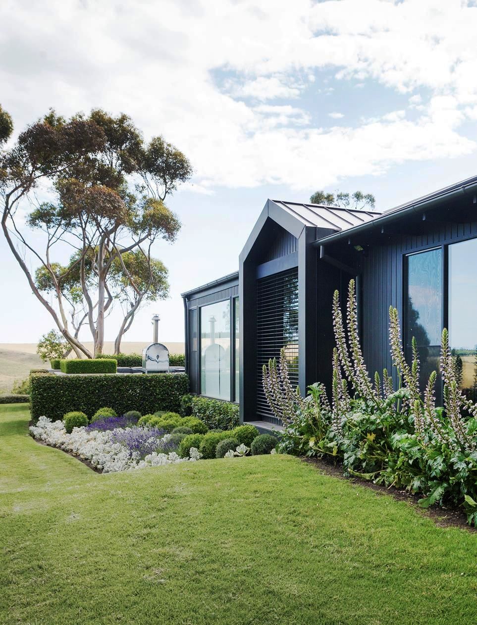 Hidden camera on modern house