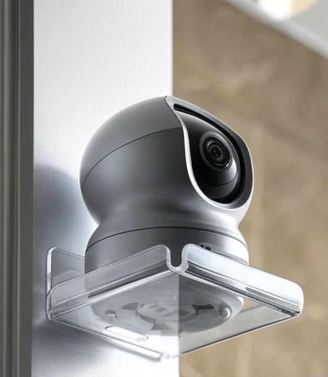 Visible cameras help prevent break-ins.