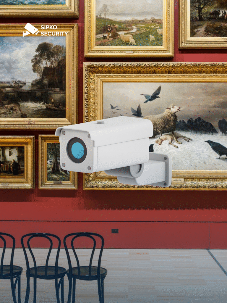 Sipko Security - Advanced CCTV cameras for gallery protection in Melbourne Sipko Security - Advanced CCTV cameras for gallery protection in Melbourne