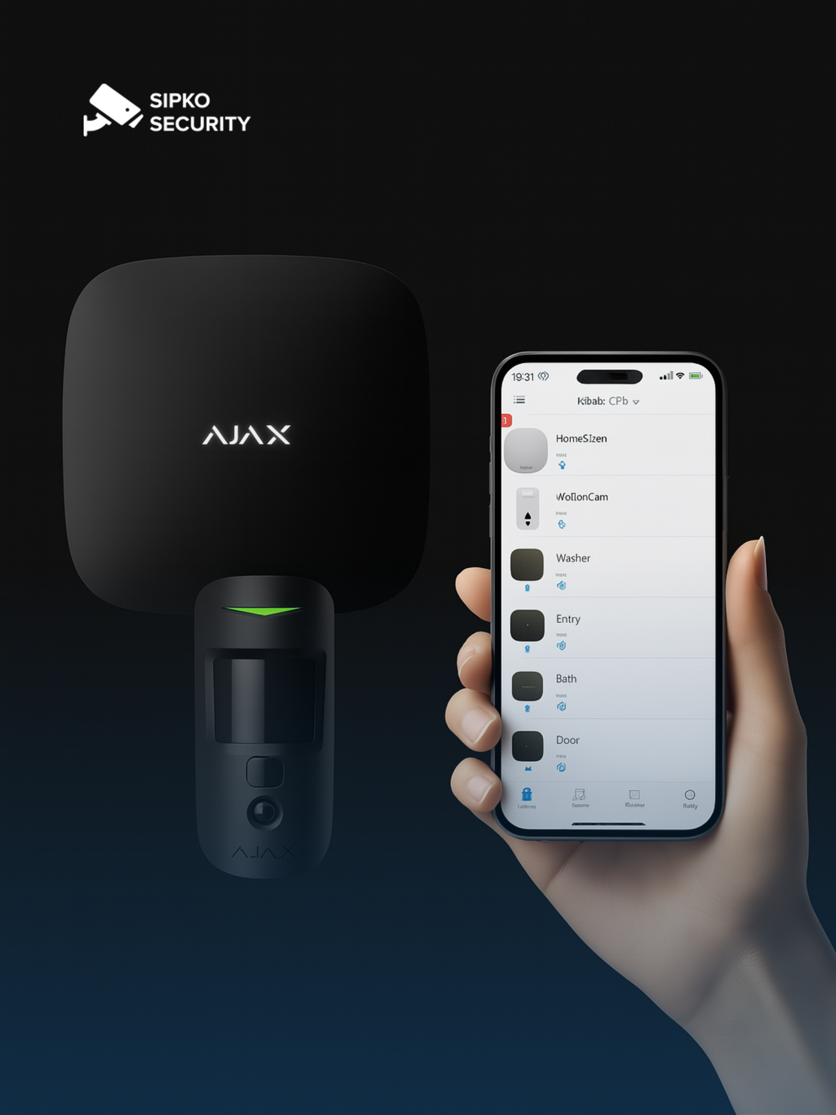 Sipko Security - Ajax Intrusion Detection Advanced Wireless Protection in Melbourne