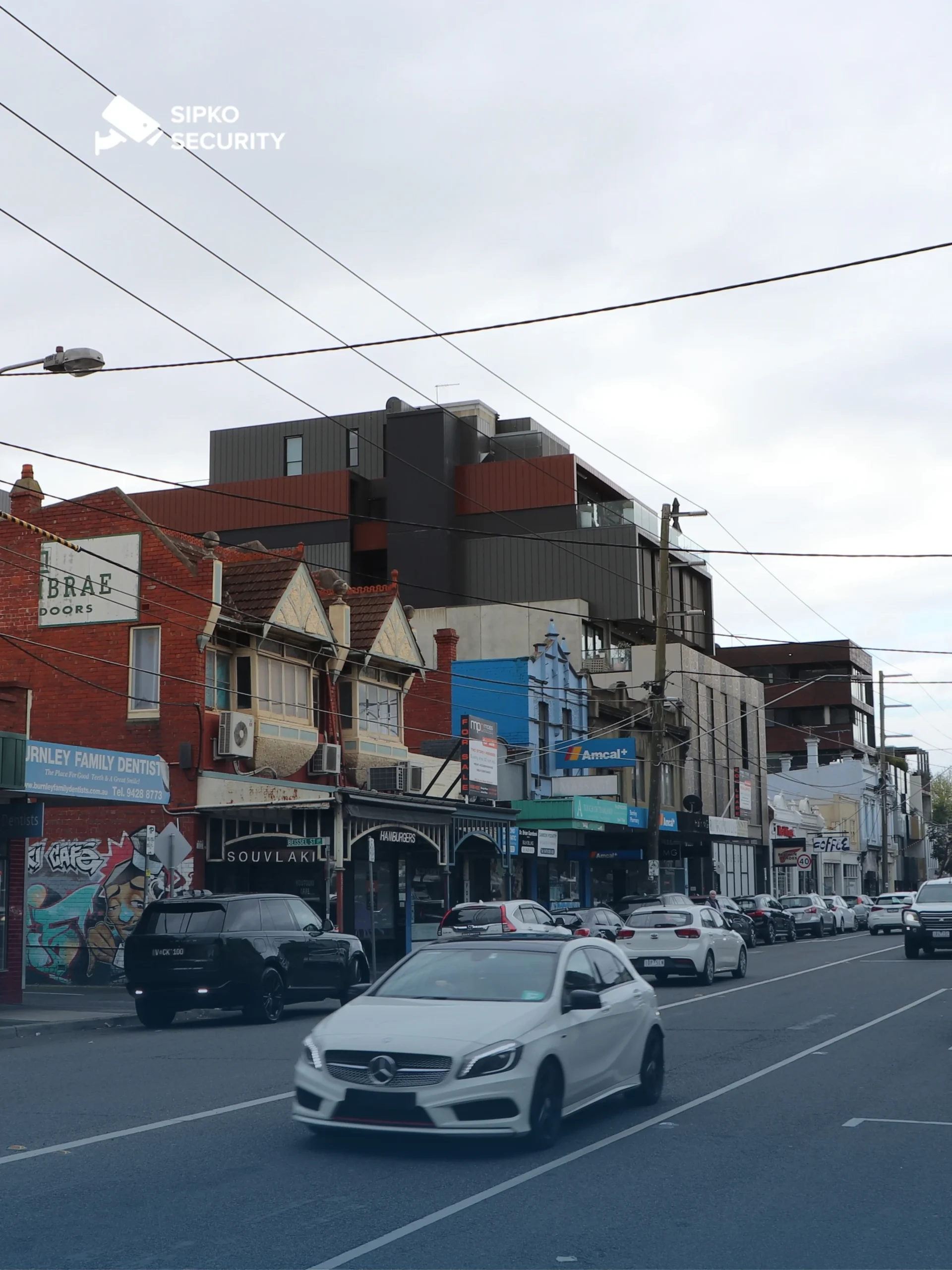 Sipko Security - Real-World CCTV Scenarios in Burnley in Melbourne