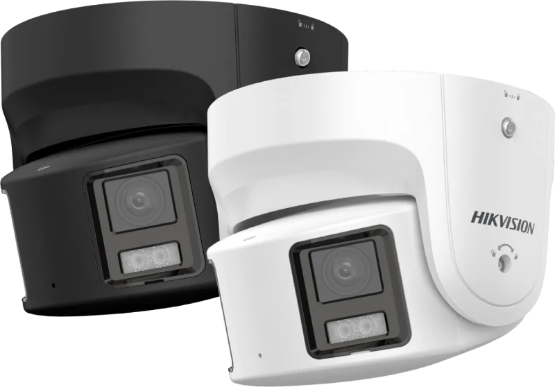 Hikvision DS-2CD2387G2P-LSU/SL 8MP ColorVu 180° panoramic dual-head turret camera main image