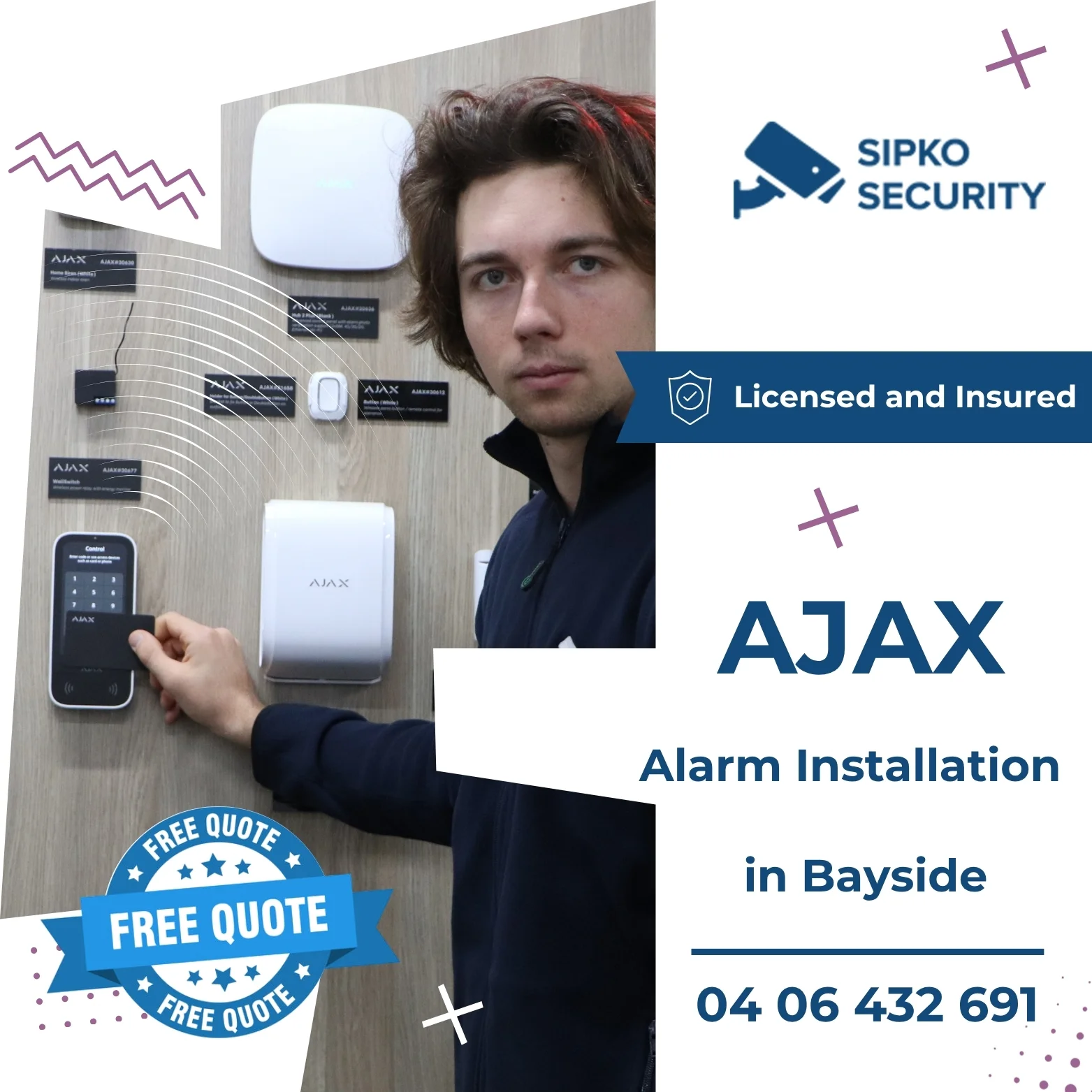 Sipko Security - Bayside Alarm Installation & Monitoring — coastal-ready systems in Melbourne