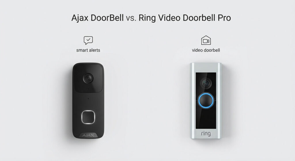 Ajax DoorBell vs Ring Doorbell — Which Smart Doorbell Is Better?