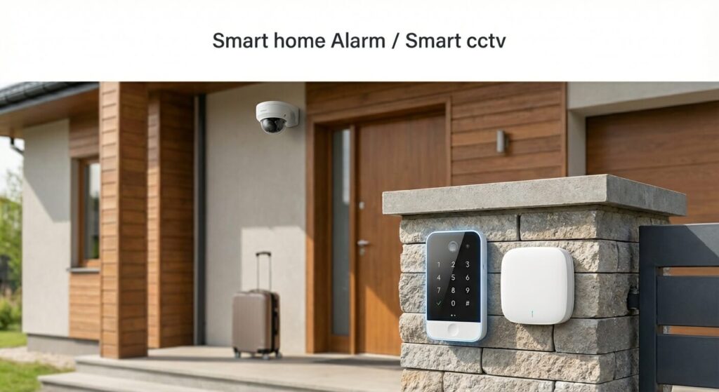 How to Secure Your Home While Travelling — CCTV + Alarm Tips