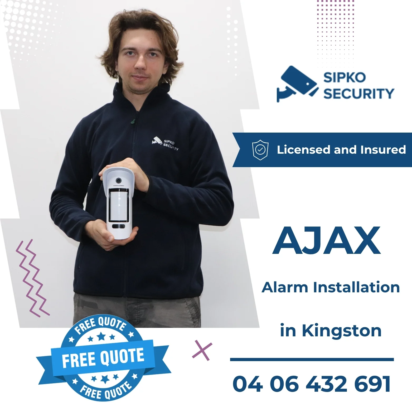 Sipko Security - Alarm Installation & Monitoring in Kingston in Melbourne