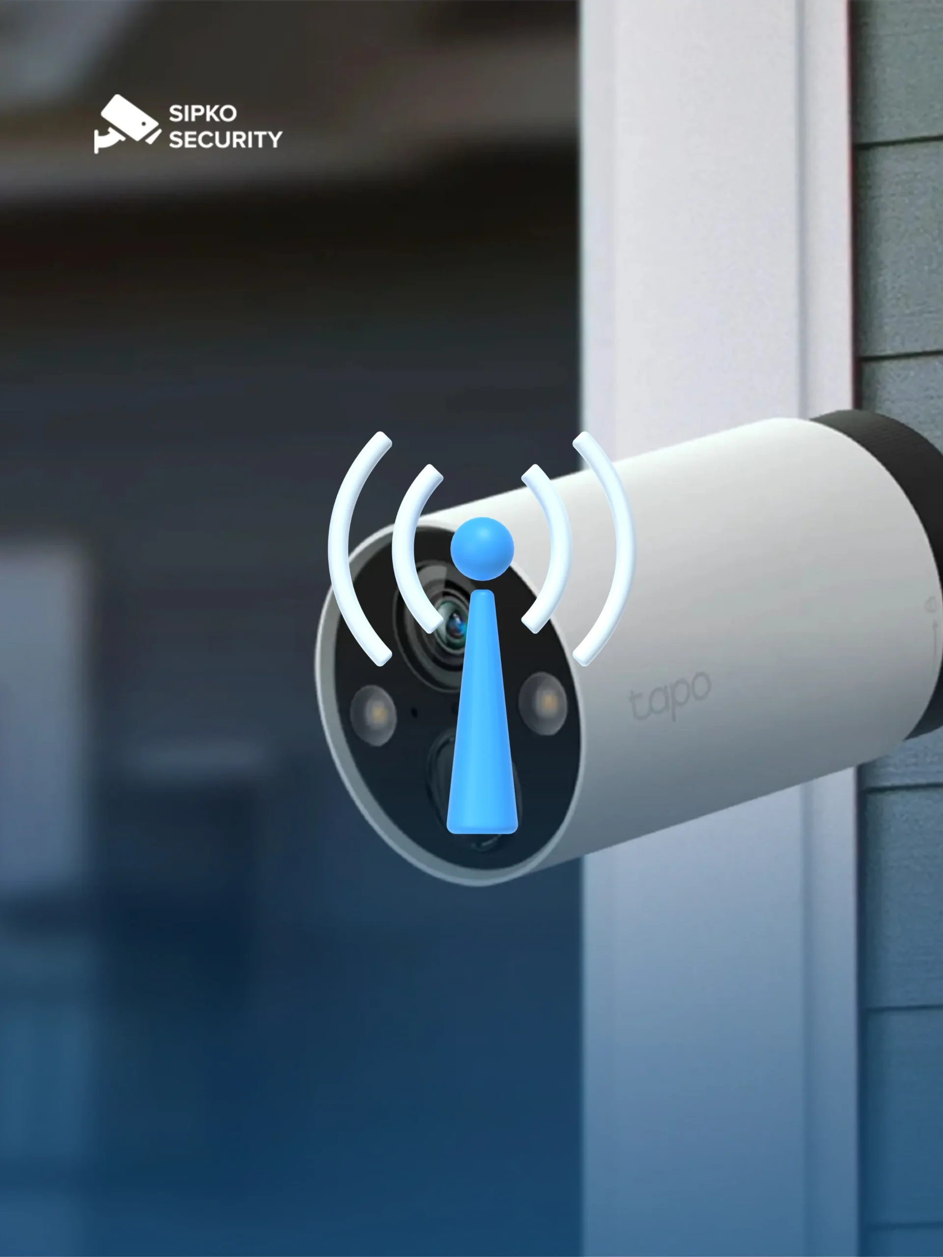 Sipko Security - TP-Link Tapo Wireless Cameras Professional Installation and Configuration in Melbourne