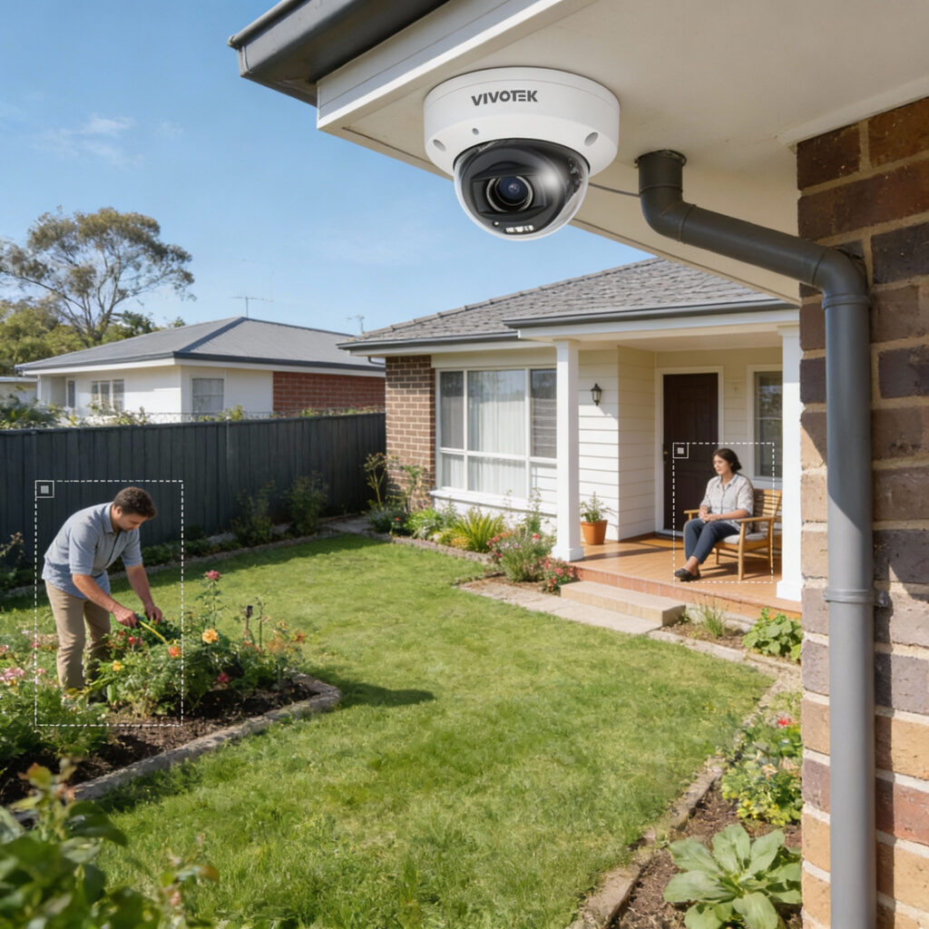 Vivotek security camera installation 2