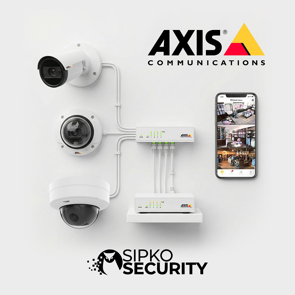 Axis security camera installation in Melbourne _ 3