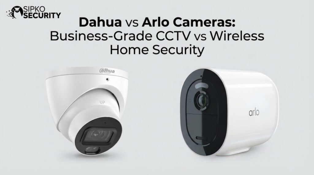 Dahua vs Arlo Cameras: Business-Grade CCTV vs Premium Wireless Home Security