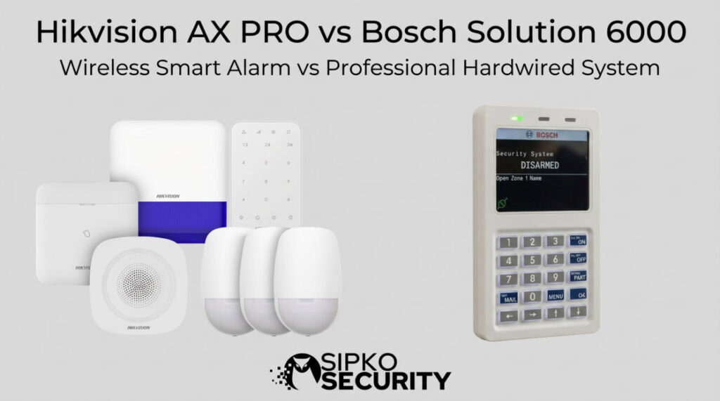 Hikvision AX Pro vs Bosch 6000- Which Security System Wins for Melbourne Properties in 2026