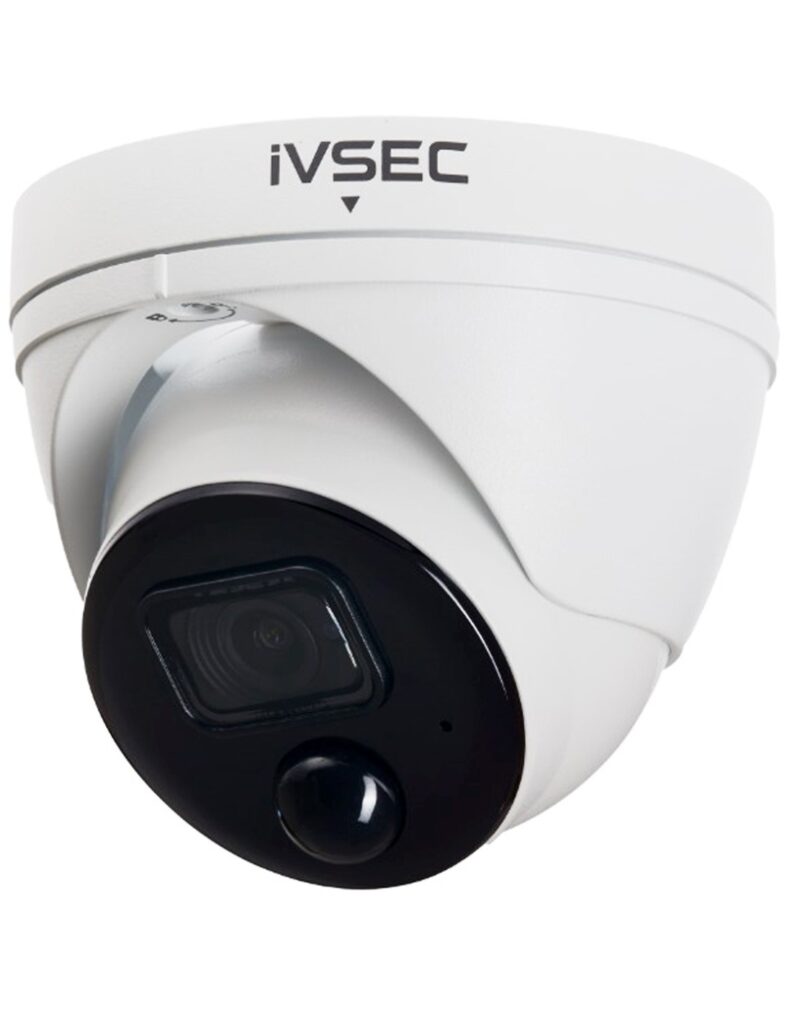 IVSEC 8MP 4K Ultra HD Sony Sensor 30M Night Vision Audio Dome Security Camera