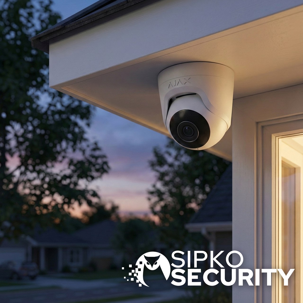 Professional CCTV installation in Alphington - SIPKO Security experts setting up security cameras for riverside properties