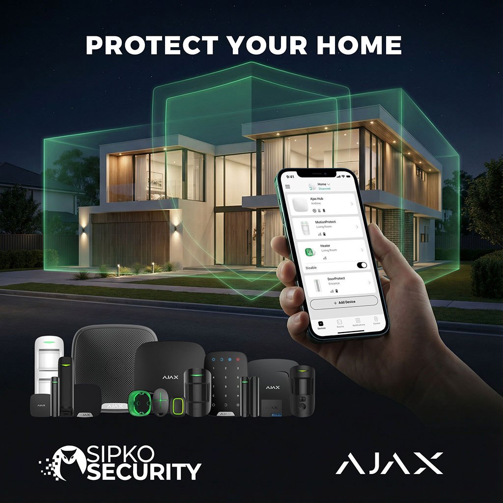 Ajax alarm installation and site check in Melbourne