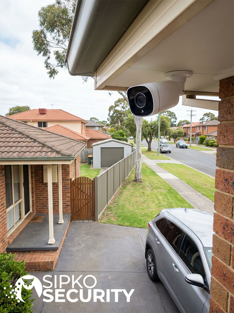 Langwarrin CCTV and alarm installation for a family home