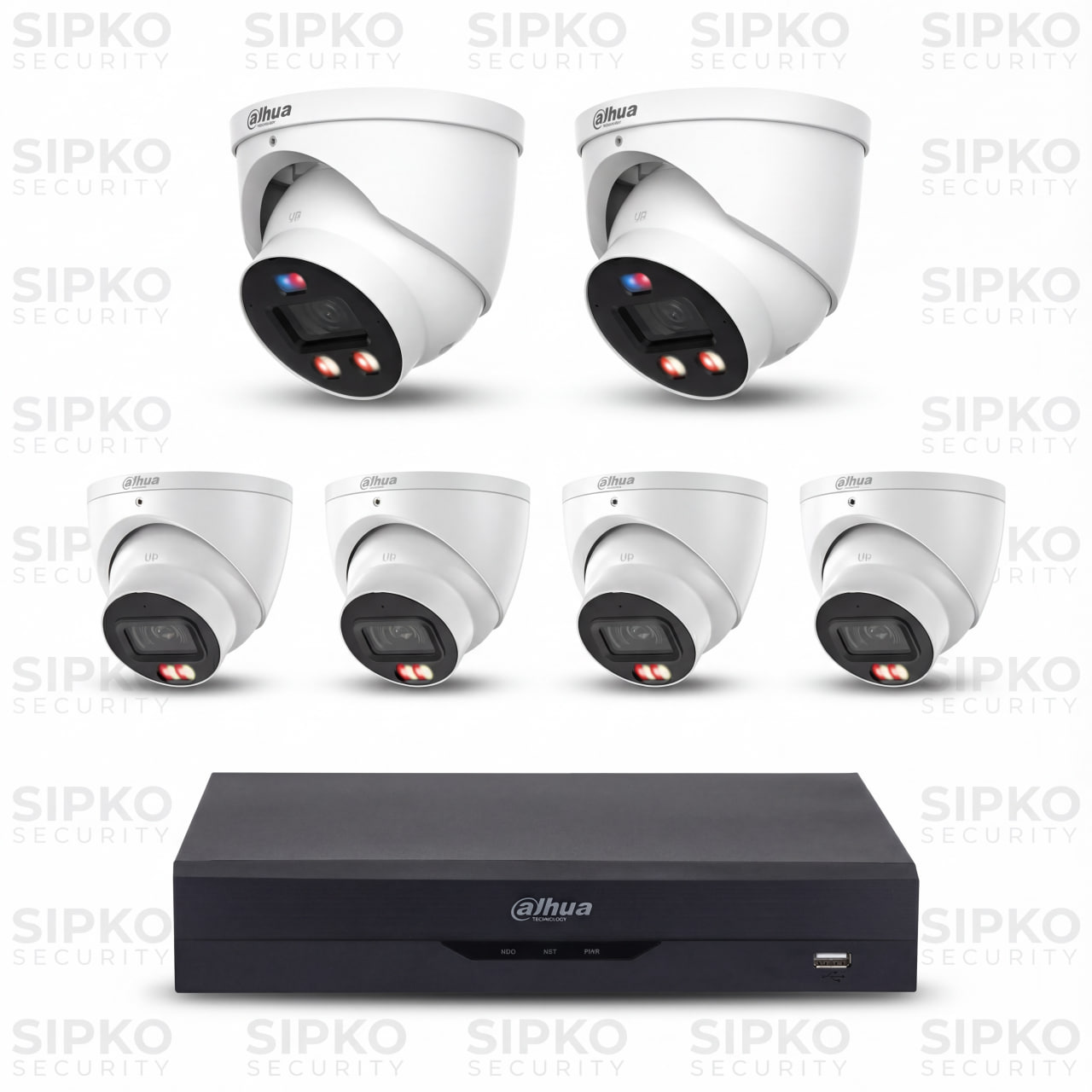 Dahua - 6 Cameras package