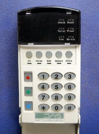 DAS alarm system keypad in Melbourne