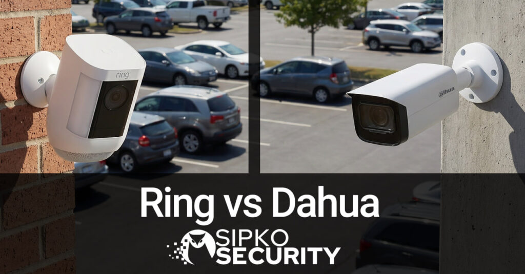 Ring vs Dahua DIY Smart Home vs Professional Surveillance