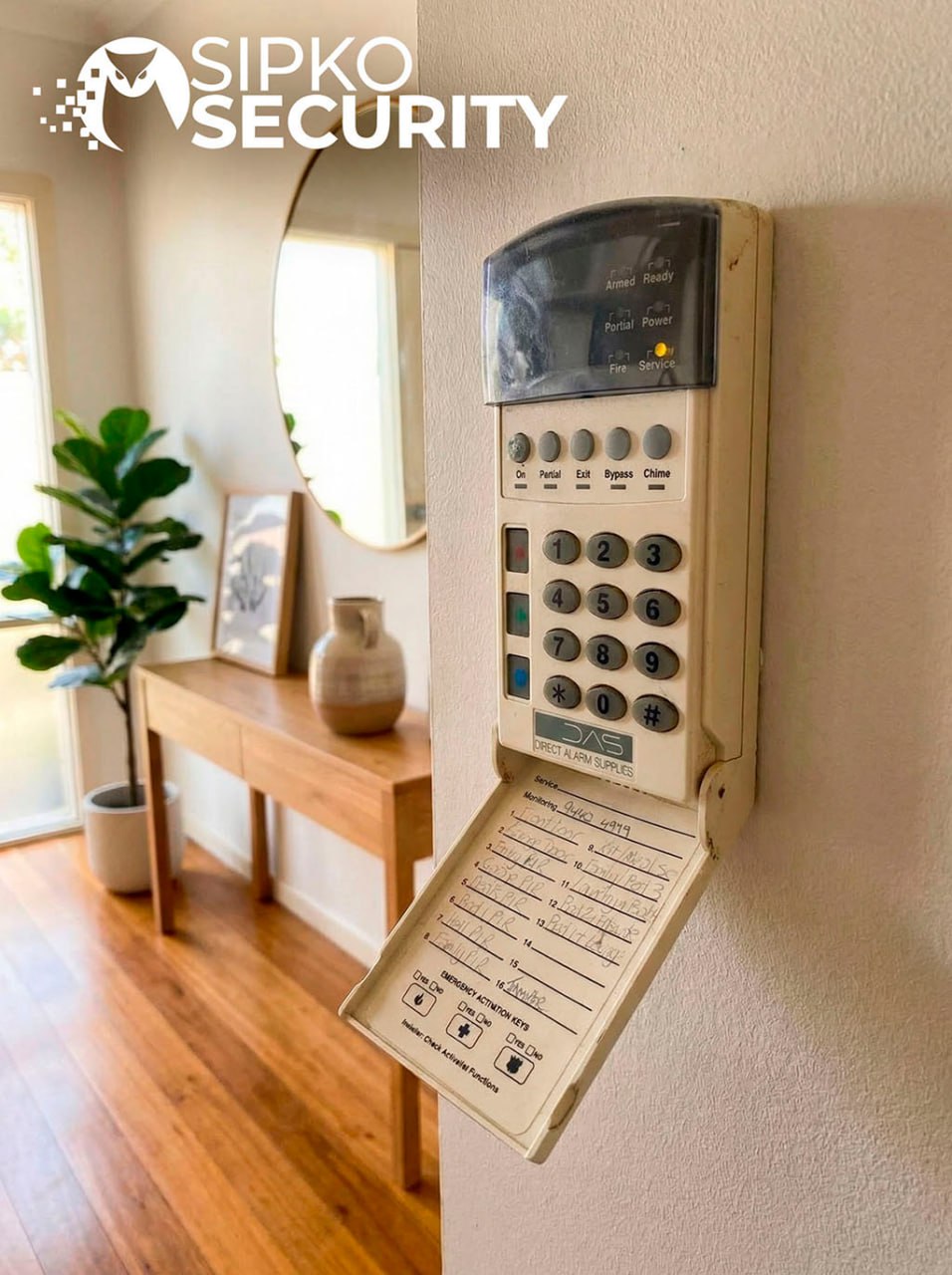 DAS Alarm Keypad Service