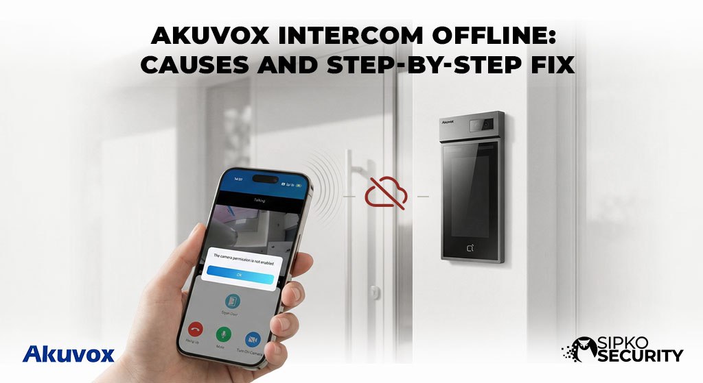 Akuvox Intercom Offline: Causes and Step-by-Step Fix