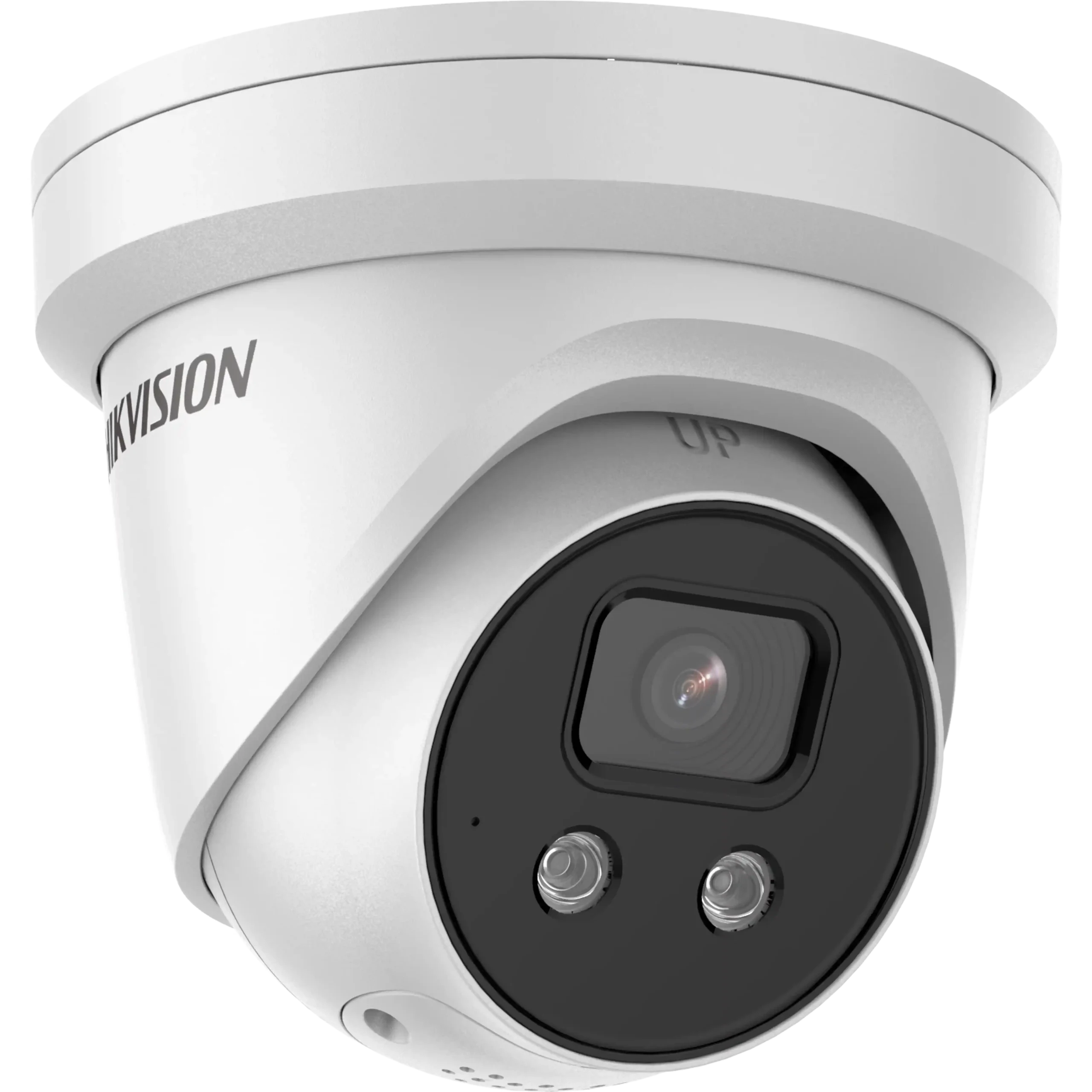 Hikvision 8MP AcuSense DS-2CD2386G2-ISU/SL turret with strobe and audio in Melbourne