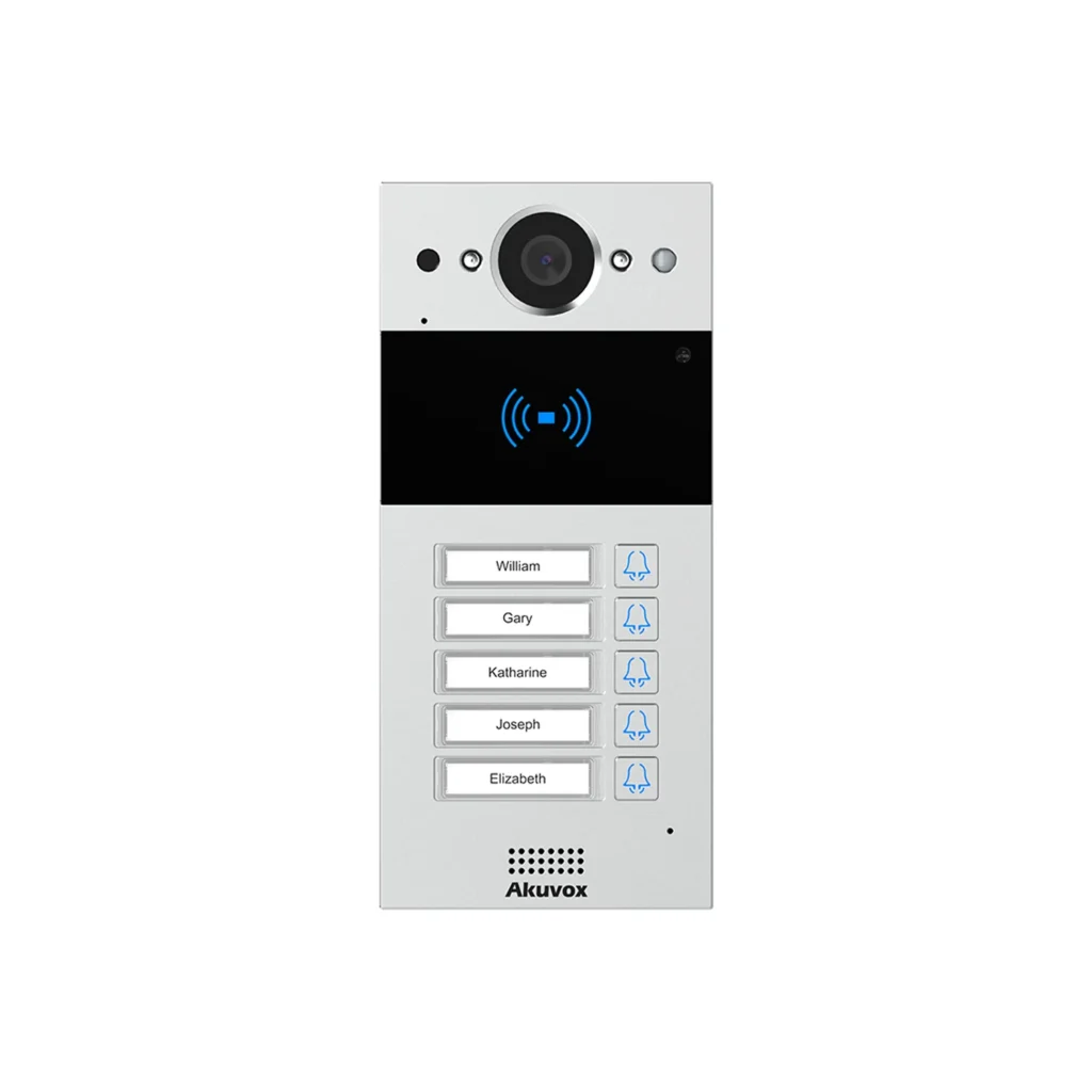 Akuvox R20BX5 5-Button SIP Video Door Phone Melbourne | SIPKO Security