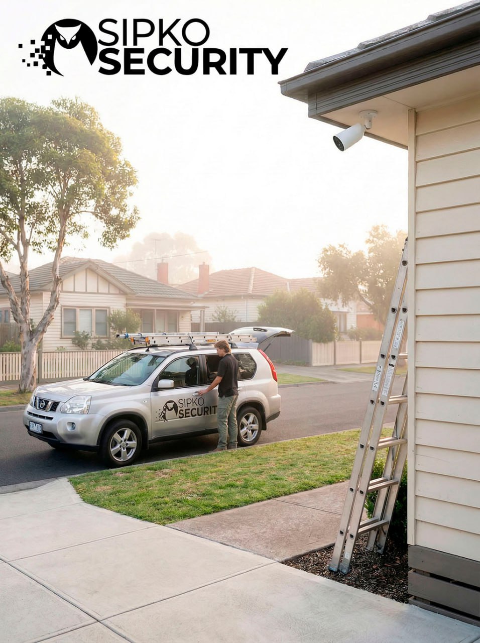 CCTV security camera installation in Burwood 3125 Melbourne VIC
