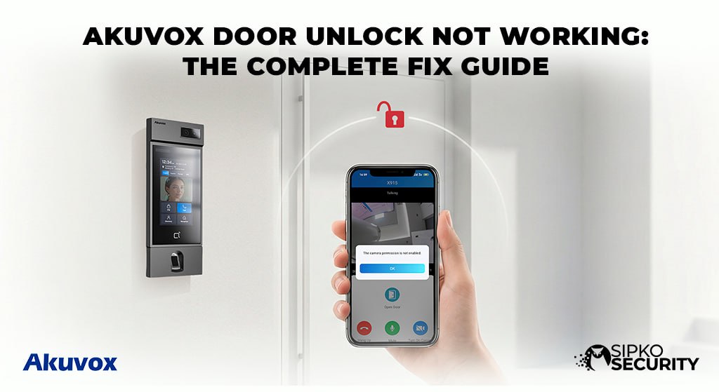 Akuvox Door Unlock Not Working: The Guide You need