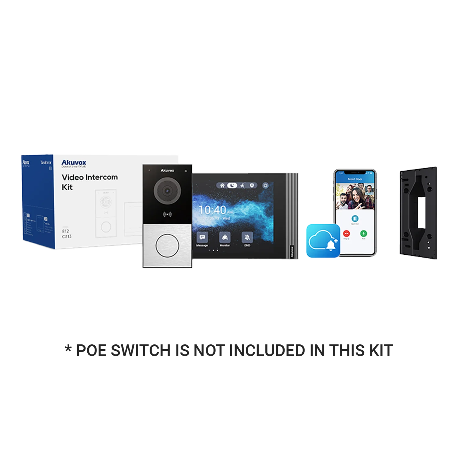 Akuvox IP intercom Linux kit E12S and S562 with angle bracket