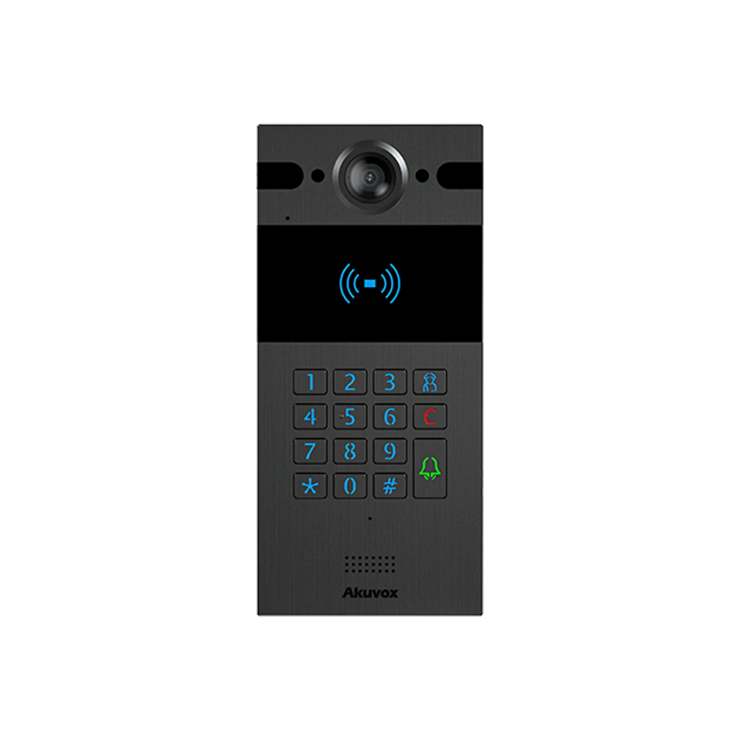 Akuvox R25K ultra wide angle video door phone with keypad