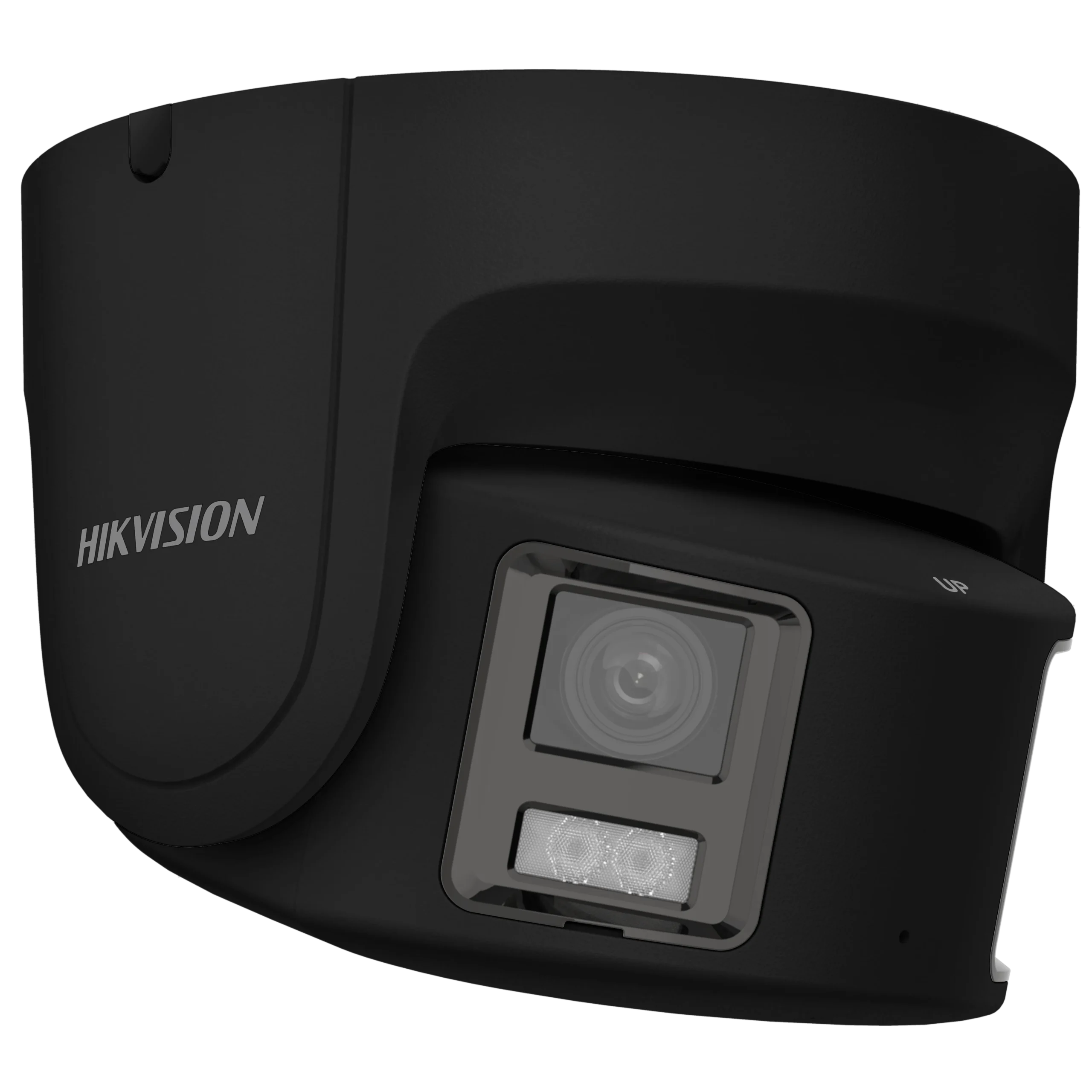 DS-2CD2387G2P-LSU/SL black ColorVu panoramic turret camera view