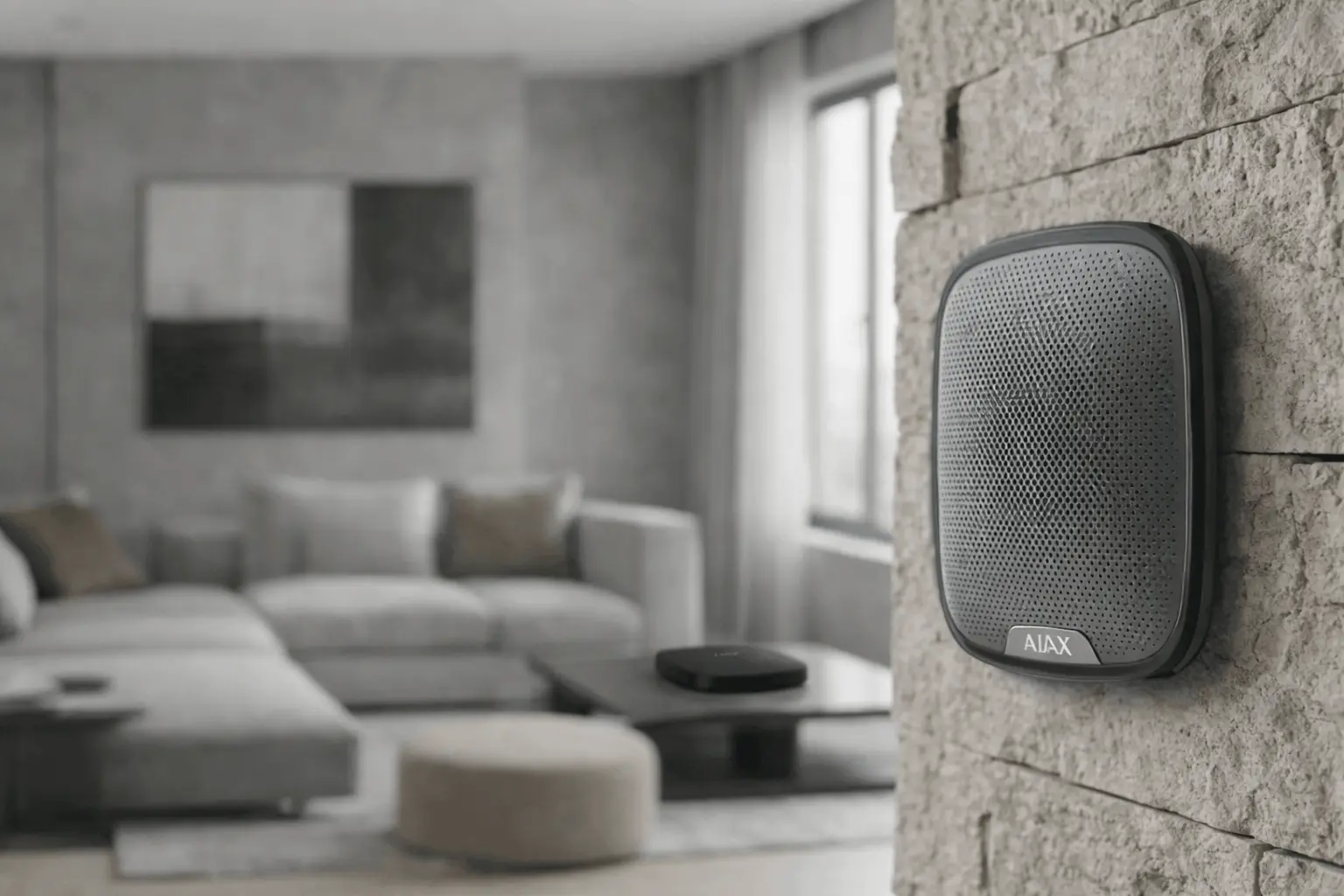 Ajax alarm installation image