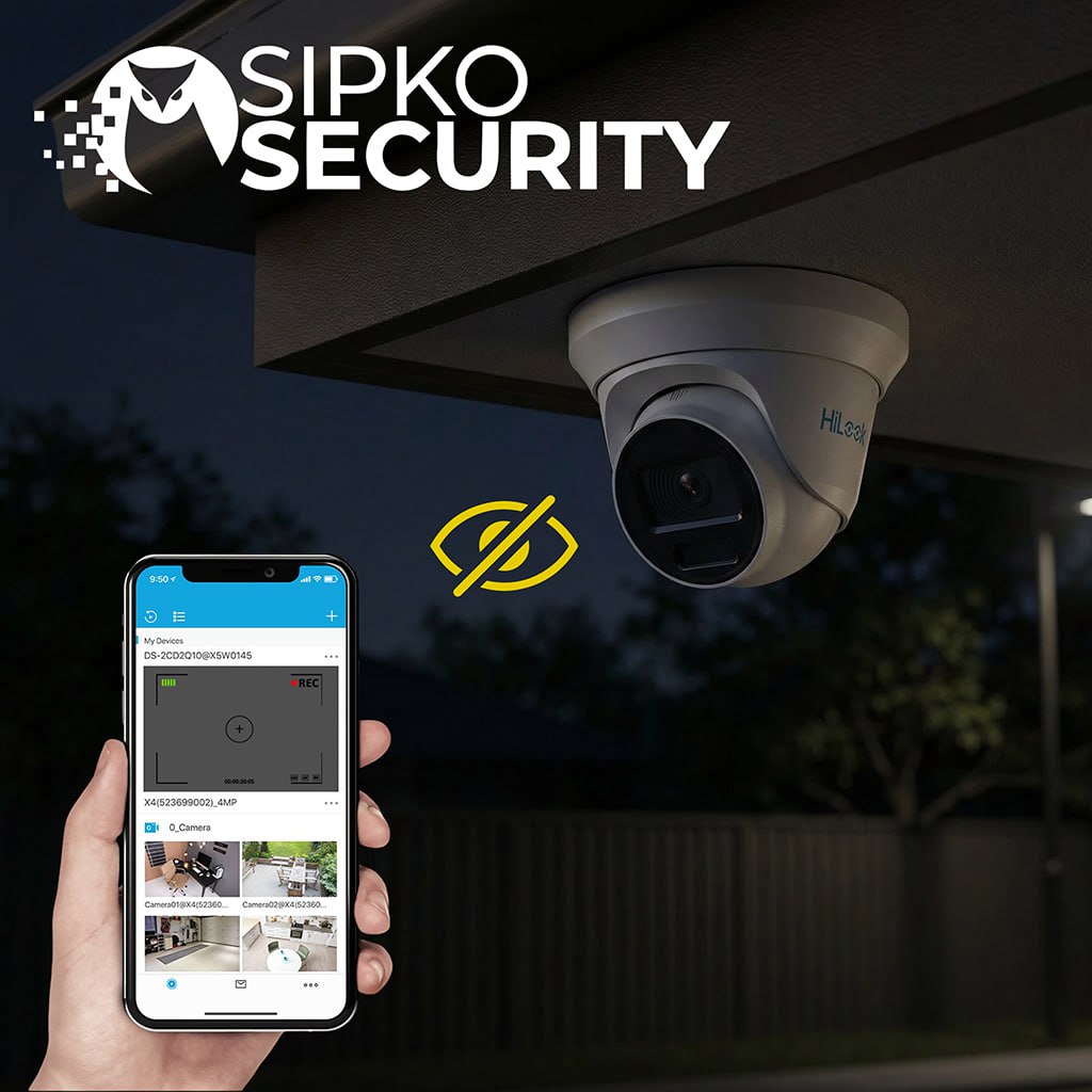 Certified HiLook CCTV specialist performing system maintenance in Melbourne