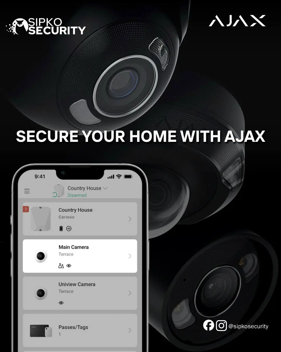 Professional security technician precisely installing an AJAX wireless hub for a Mornington Peninsula home security system.
