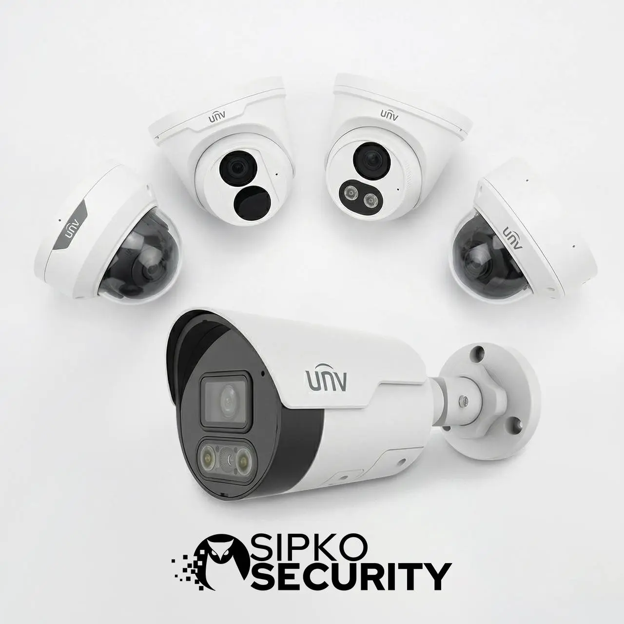 Uniview CCTV cameras and NVR equipment for maintenance services in Melbourne