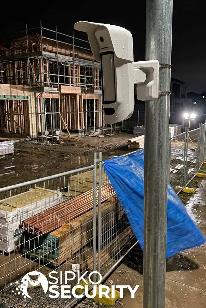 Ajax alarm system installation in Perth home