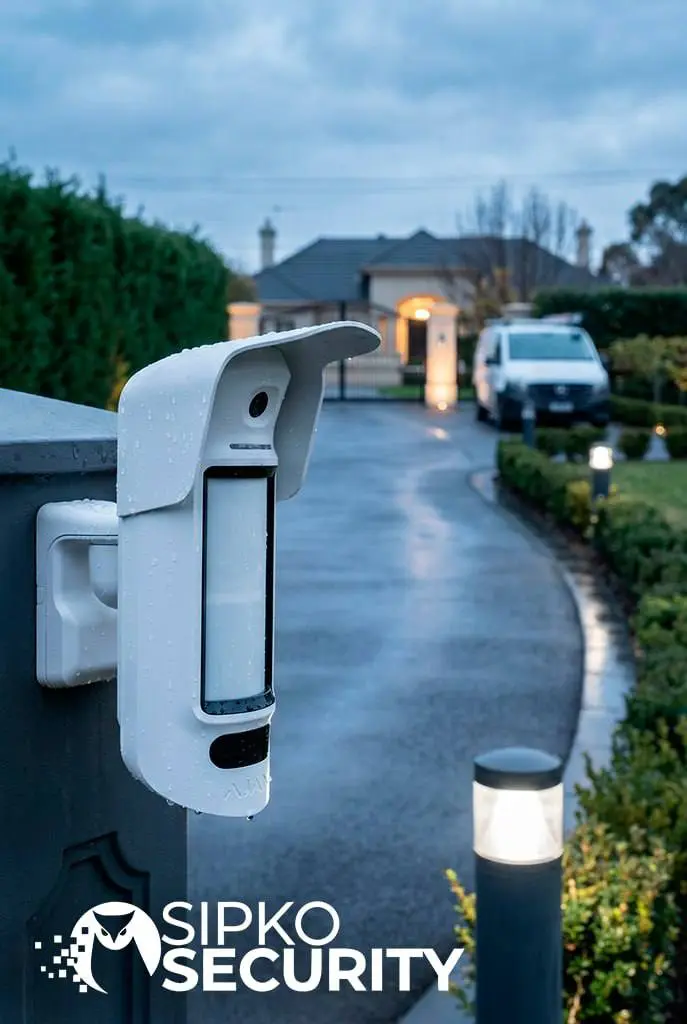 Ajax alarm installation for Brisbane Queenslander entry points
