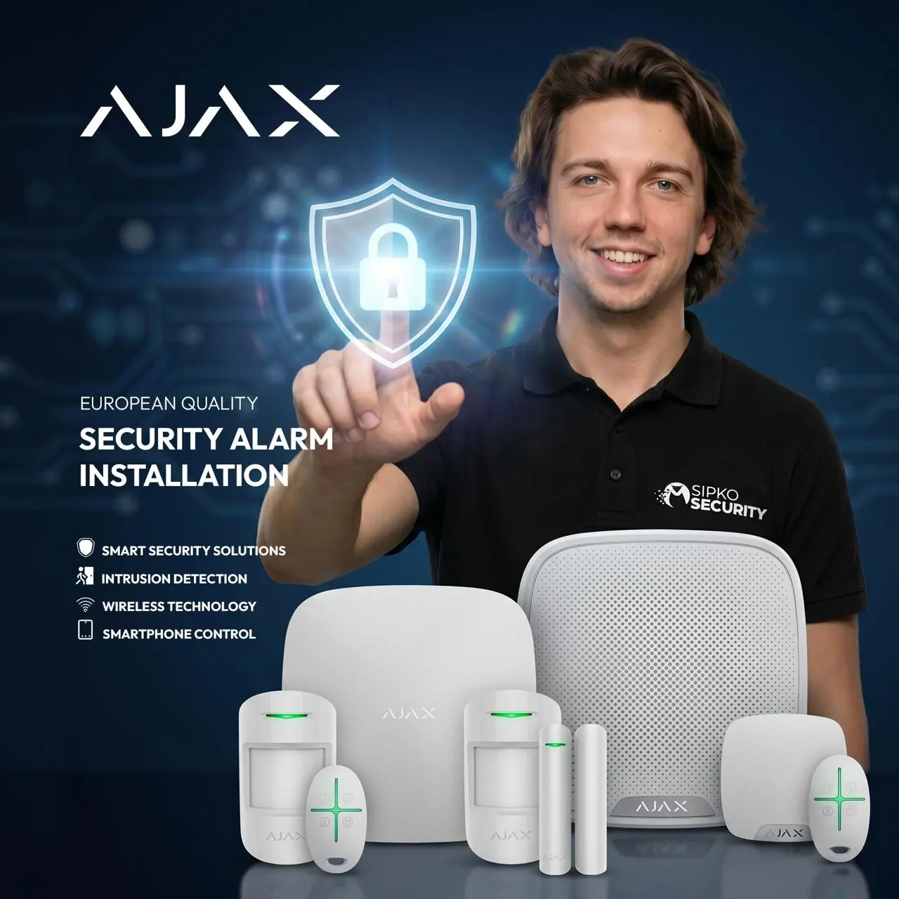 Rosebud alarm monitoring and support system
