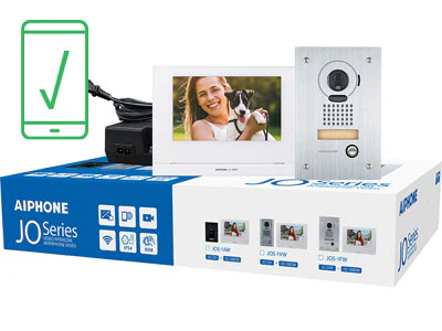 Aiphone IX-MV7-HW IP video intercom master station with 7-inch touchscreen