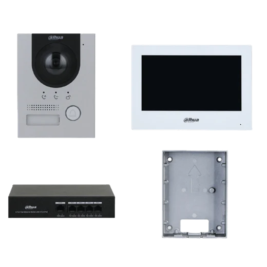 Dahua DHI-KTP01L-AUS IP Intercom Villa Kit – Outdoor Station + Indoor Monitor