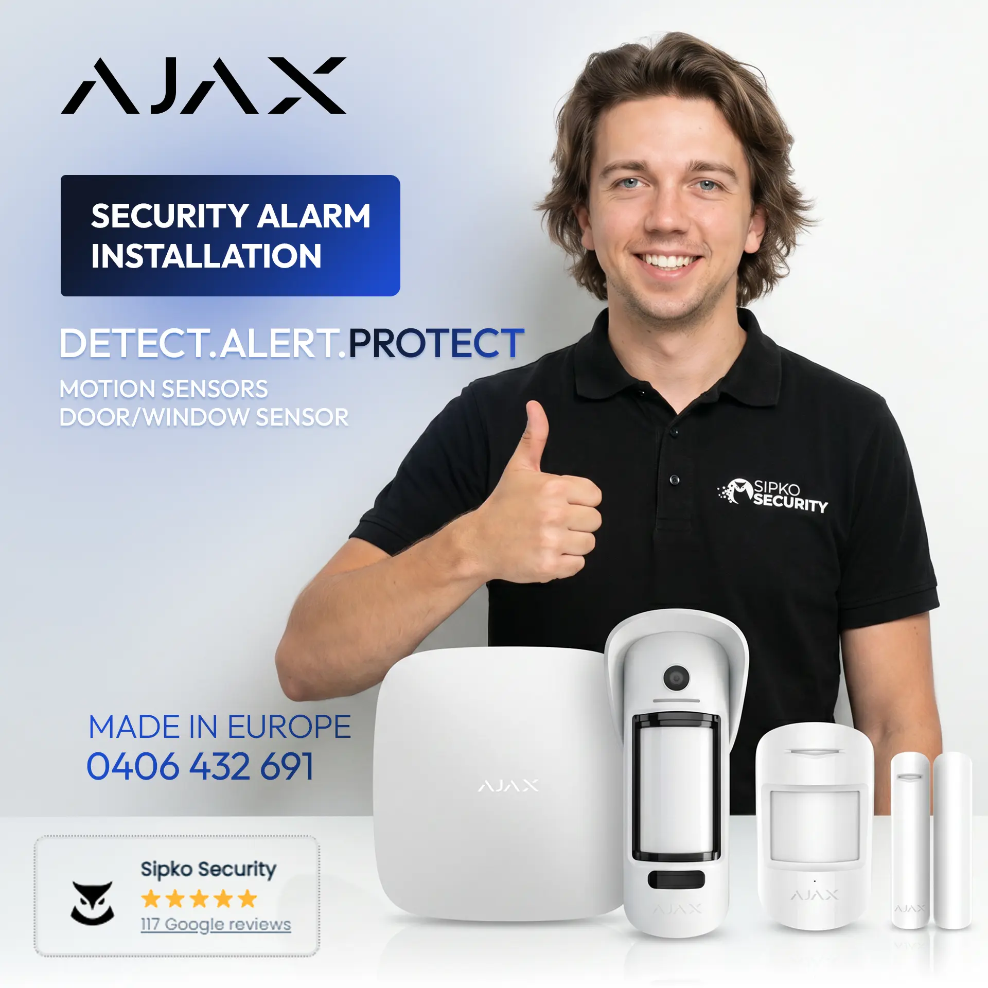 Alarm installation in Kingston for homes with garages side access and outdoor assets