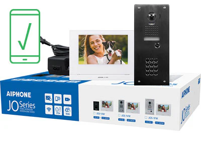 Aiphone IX-SS-2G surface mount IP video door station with built‑in card reader