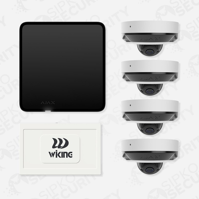 Ajax DomeCam Mini for side access, entry corridors and discreet camera installation in Melbourne