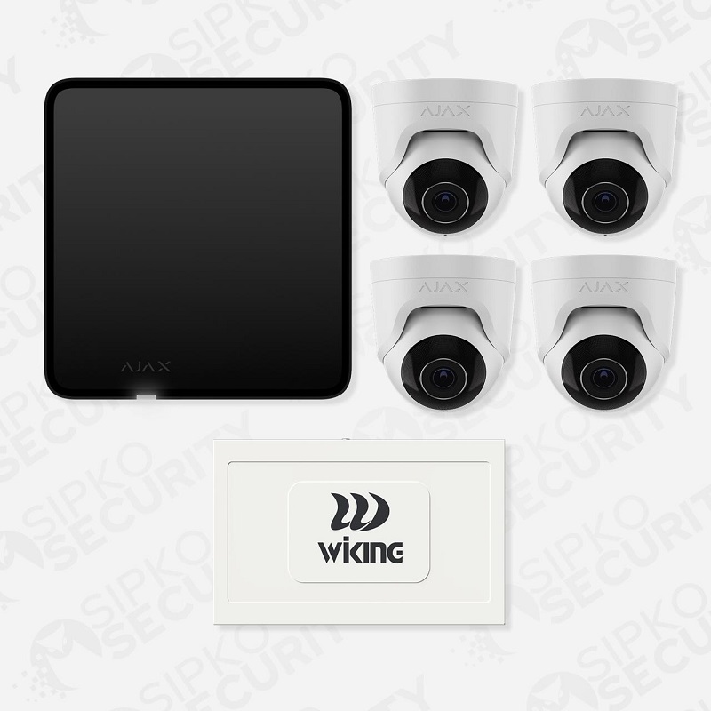 Ajax TurretCam security camera for front entries and driveways in Melbourne