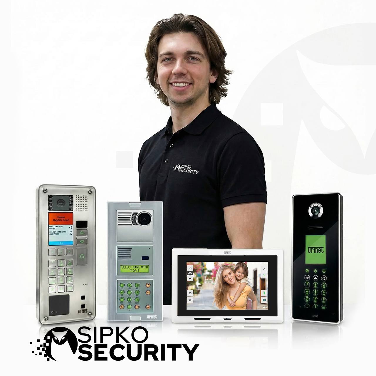 Apartment intercom cabling access control and resident testing