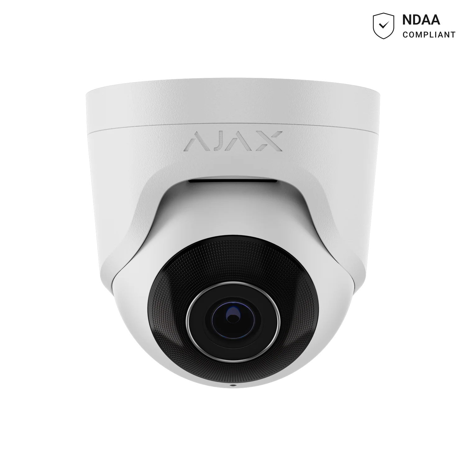 AJAX TurretCam 5MP White - IP Security Camera
