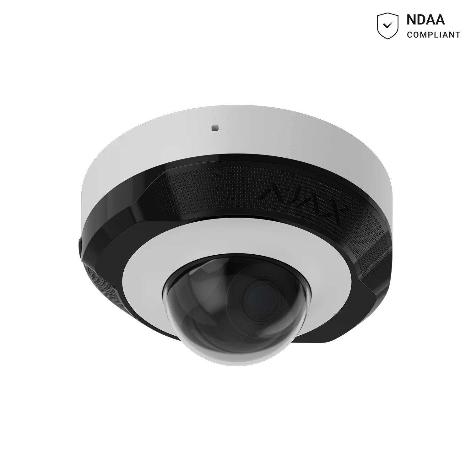AJAX DomeCam Mini 5MP White - IP Security Camera